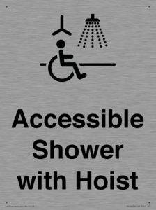 Accessible Shower with Hoist